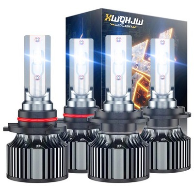 9005+H7 LED Headlight Bulb Hi/LOW Beam Combo Kit For Kia Forte Sorento 2019 2020