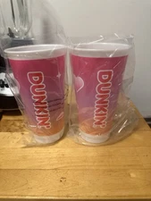 ✨️TWO!!! Sabrina Carpenter Dunkin Donuts Exclusive Limited Edition Cup New✨️
