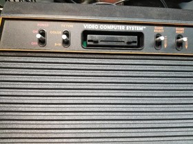 Atari 2600 Woody Console-Complete in Numbers matching box-low serial #-4 switch