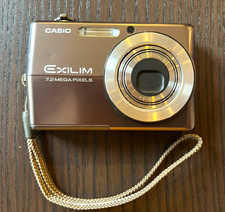 Casio EXILIM Compact Digital Camera 7.2MP 4x Zoom & Flash + Dock & SD card