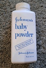 Vintage Johnson's Baby Powder Hospital Package 4 Ozs.