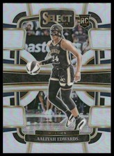 Aaliyah Edwards Rookie RC 2024 Panini Select WNBA #36 Prizms Silver Mystics