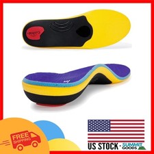 High Arch Support Insoles for Plantar Fasciitis - Shock Absorption Design