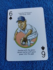 Yuniesky Betancourt Card Seattle Mariners Hero Decks Playing Card Baseball Card
