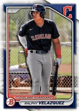 2024 Bowman - Prospects Ralphy Velazquez #BP-29 (RC) - Cleveland Guardians