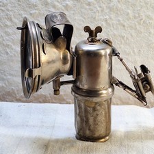 Antike Fahrradlampe/ Karbitlampe " Favorit " Riemann Chemnitz