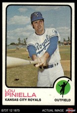 1973 Topps #140 Lou Piniella Royals 4 - VG/EX