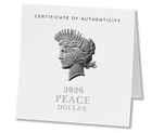 2026 Peace Dollar Enhanced Uncirculated Coin  ***PRE SALE***