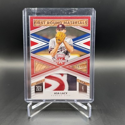 2020 Panini Elite Extra Edition - First Round Materials Asa Lacy #FRM-AL /22