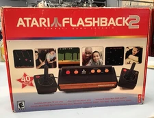 Vintage ATARI Flashback 2 Classic Game Console 40 Built-in Games  2005 Complete
