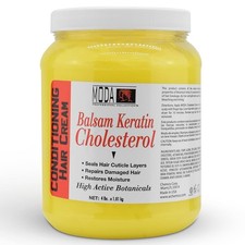 Moda Cholesterol Cream 64 Oz Conditioner For Dry Damaged Hair Made In Usa 0.52 per fl oz