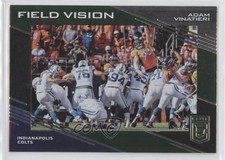 2017 Donruss Elite Field Vision Green Adam Vinatieri #10 07rd