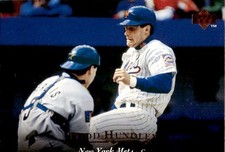 1995 Todd Hundley Upper Deck Baseball Card # 123