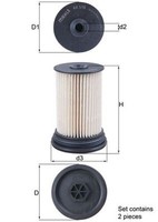 Kraftstofffilter Knecht KX 516/S Filtereinsatz FüR Antara Captiva L07 Opel C100