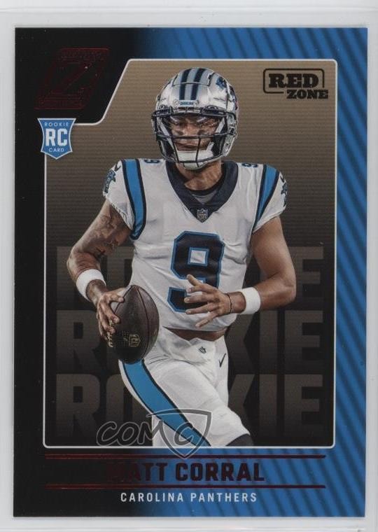 2022 Panini Zenith Rookies Red Zone Matt Corral #102 16wc