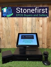 Bargain EPOS 15" Touch Till System with Printer, Scanner & Cash Drawer - AURES #