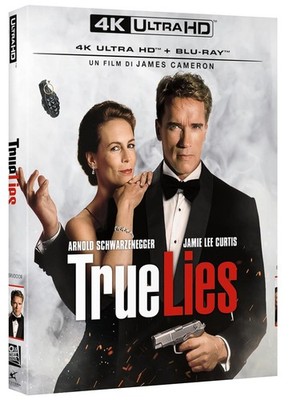 4K UltraHD + Blu-ray TRUE LIES Arnold Schwarzenegger Jamie Lee Curtis Schuber