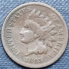 1865 Indian Head Cent 1c Nicely Circulated #102065