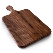 Home Dark Walnut Wood Cutting Board for Kitchen,Seasoned,Chopping Board,Wood ...