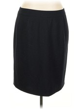 Calvin Klein Women Black Formal Skirt 18 Plus