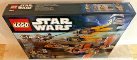 7962 ANAKIN'S & SEBULBA'S PODRACERS star wars lego set factory sealed NEW