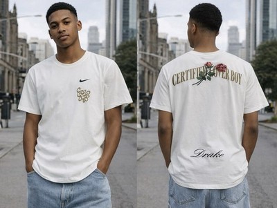 Nike Drake Certified Lover Boy Tee XL Cream Graphic Streetwear Shirt READ