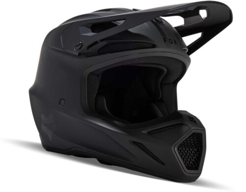 Fox Racing Youth V3 Solid Helmet - Motocross Dirt Bike Offroad Youth - Picture 5 of 15