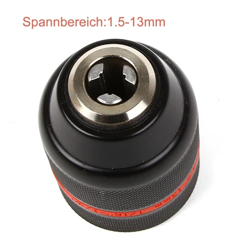 Bohrfutter Profi Metal Schnellspann SDS Plus Adapter für Bohrmaschine Ø1.5-13mm - Bild 8 von 11