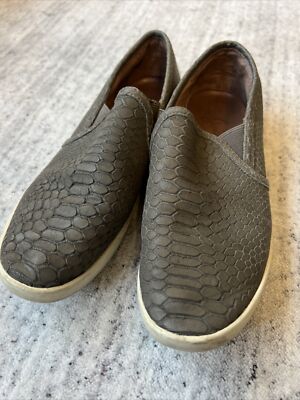 Joie Sneakers Womens Size 38 US Snakeskin Embossed Slip On - Main Image