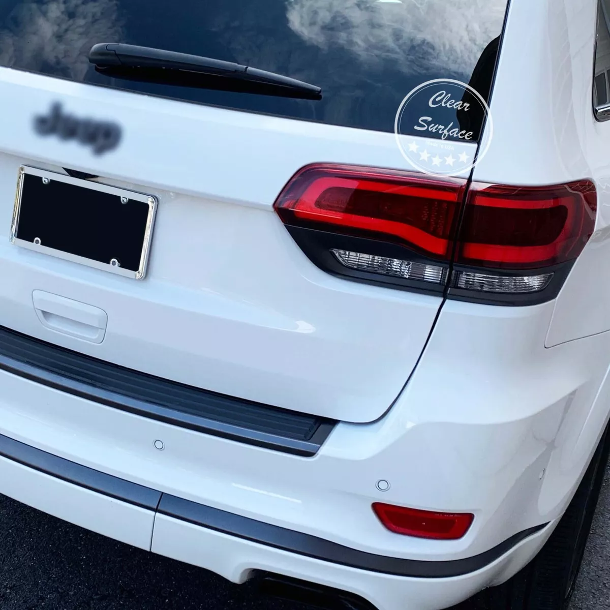 Fits 2014 2021 Jeep Grand Cherokee Tail Light Overlay Smoke Tint
