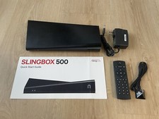 Slingbox 500 SB500 Sling Media with OEM Remote + Power Adapter