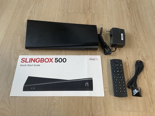 Slingbox 500 SB500 Sling Media with OEM Remote + Power Adapter - Picture 1 of 9