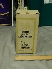 GRIFFIN Power SHINEMASTER "A Fine Shine, Every Time" Battery-Op. Shoe Polisher