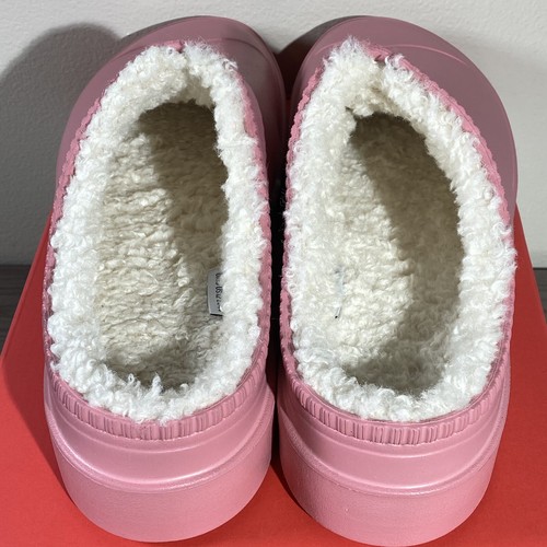 Hunter Women's In/Out Bloom Algae Foam Pink Insulated Clogs Slippers New Size 12 - Picture 6 of 10