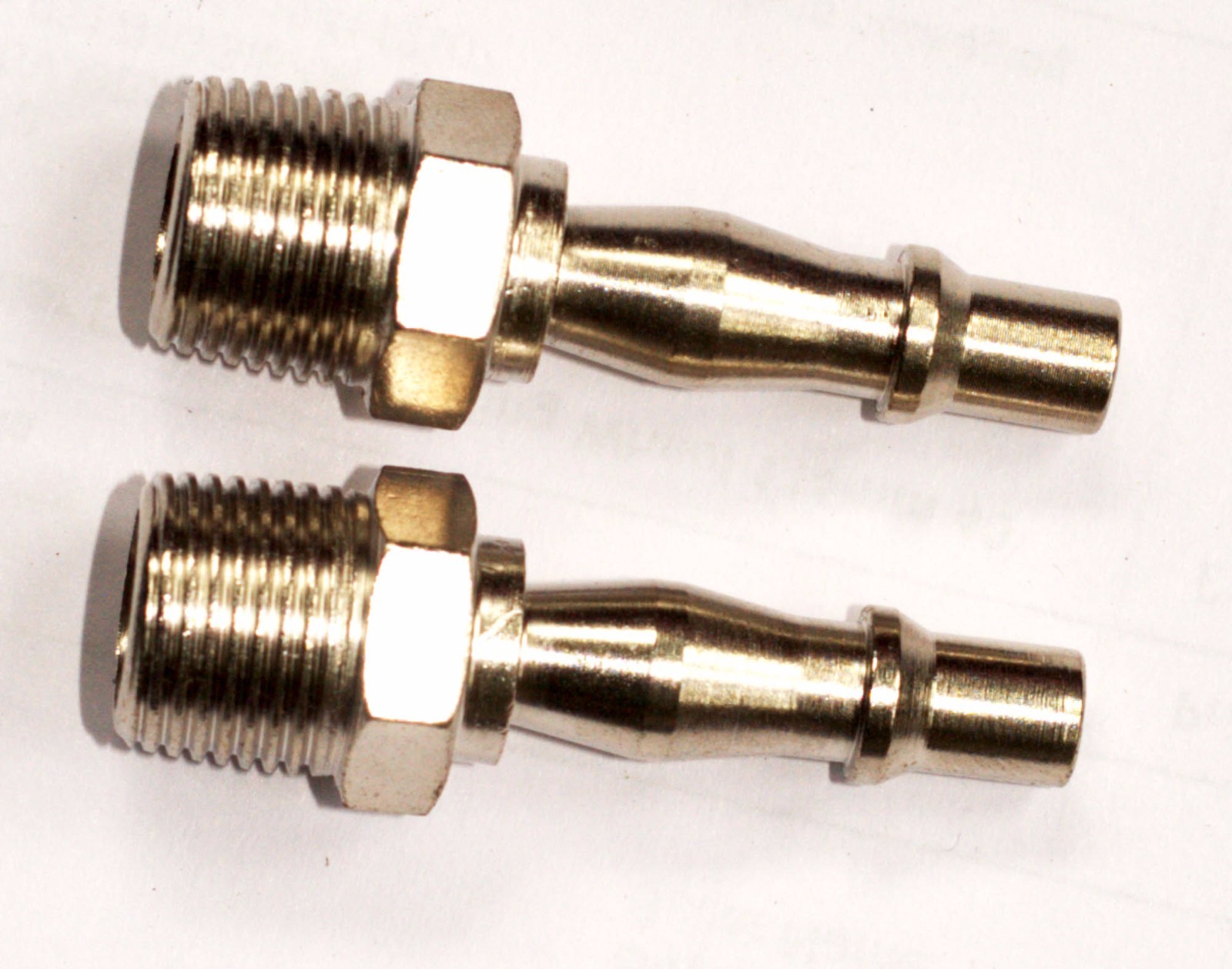 3/8"" BSP Male Air Line Connector Bayonet Coupler Fitting Set of 2 Coupling