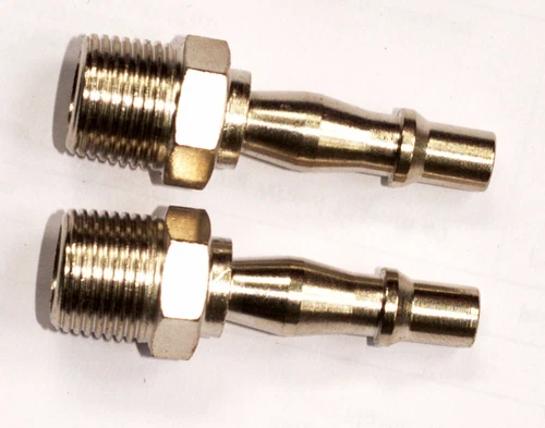 3/8" BSP Male Air Line Connector Bayonet Coupler Fitting Set of 2 Coupling