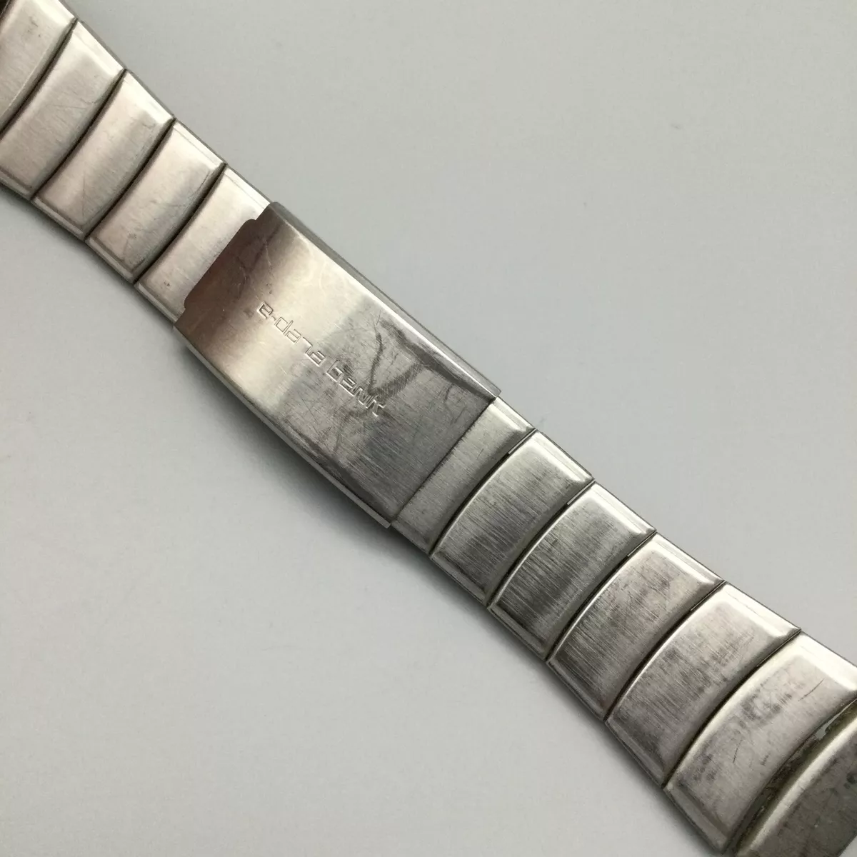 Casio e data bank Watch Band Replacement Stainless Steel 25mm 6.5
