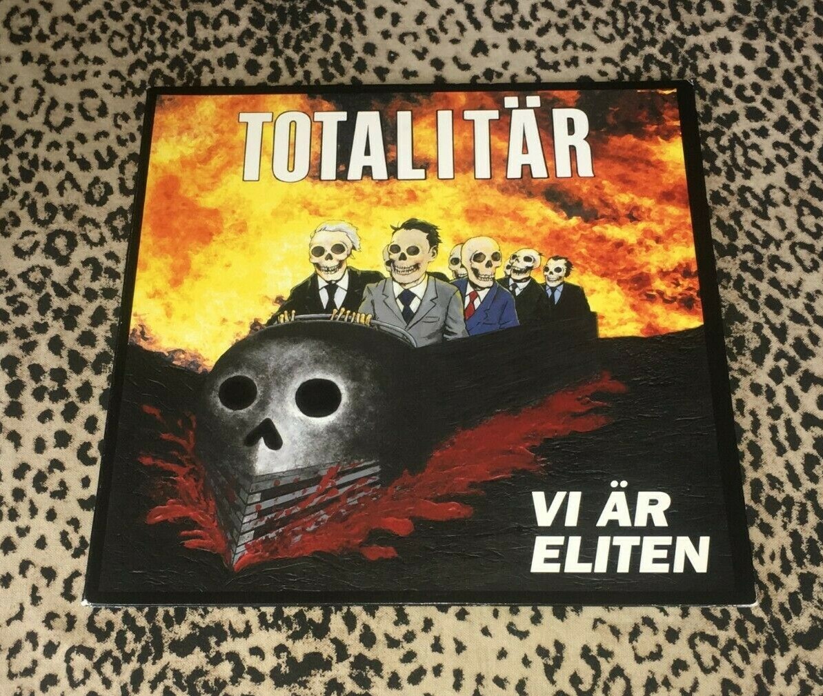 Totalitär ‎– Vi Är Eliten Record 2007 Hardcore Punk Vinyl