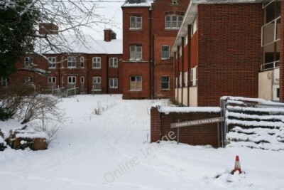 Foto 6x4 Traurig blickende Stationen Cholsey Blick hinunter zum Hof ar c2010