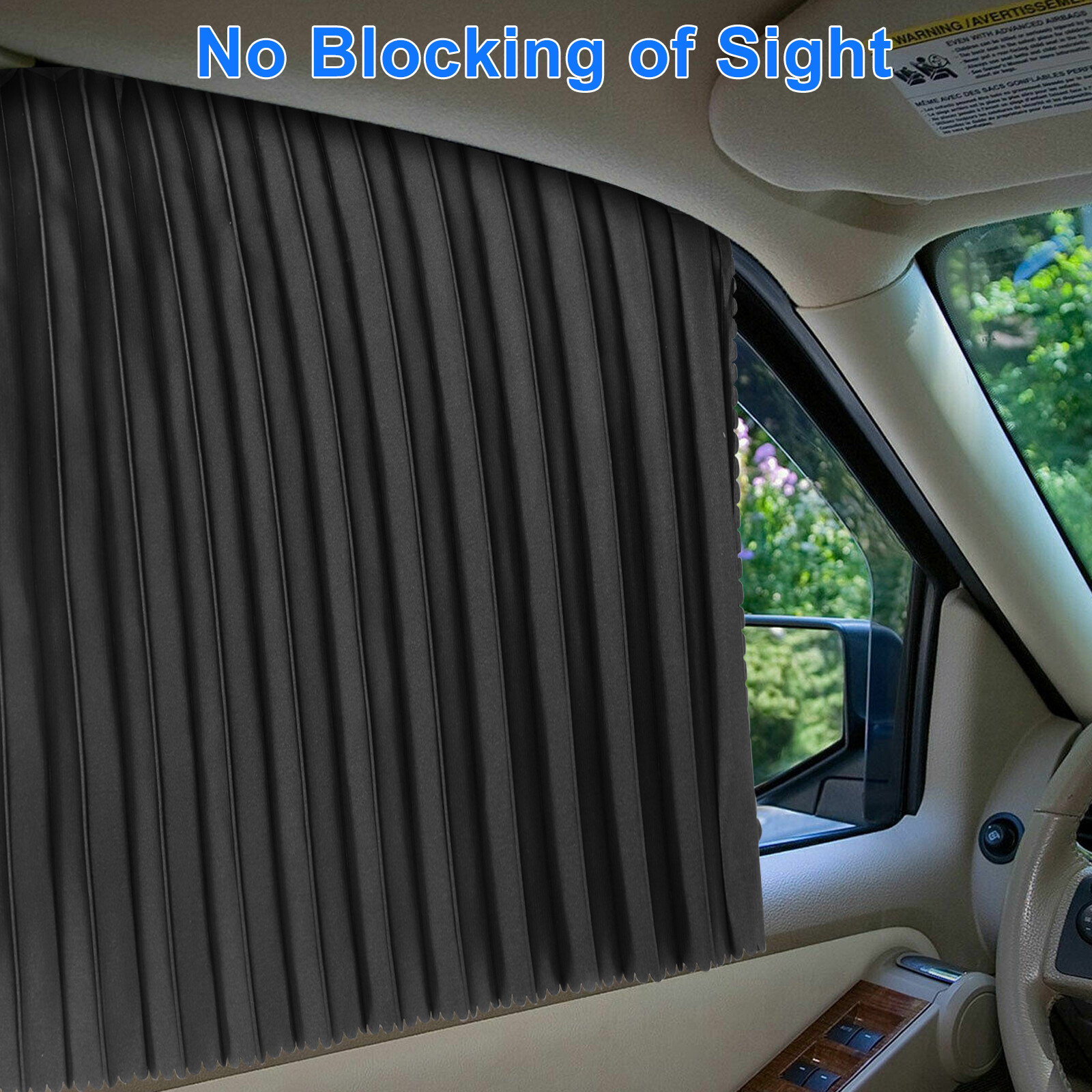 Removable Car Window Blocker Magnetic Car Window Shade, UV Protection and Glare Blocker Privacy ...