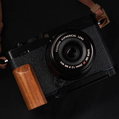 Handmade Wooden Wood Camera Handle Hand Grip Holder For Fuji XE4 Fujifim X-E4
