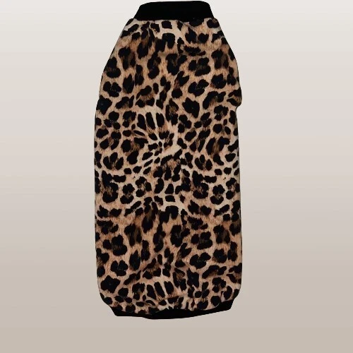 Sphynx Cat Clothing - Leopard Skin Print Jumper - Picture 5 of 13