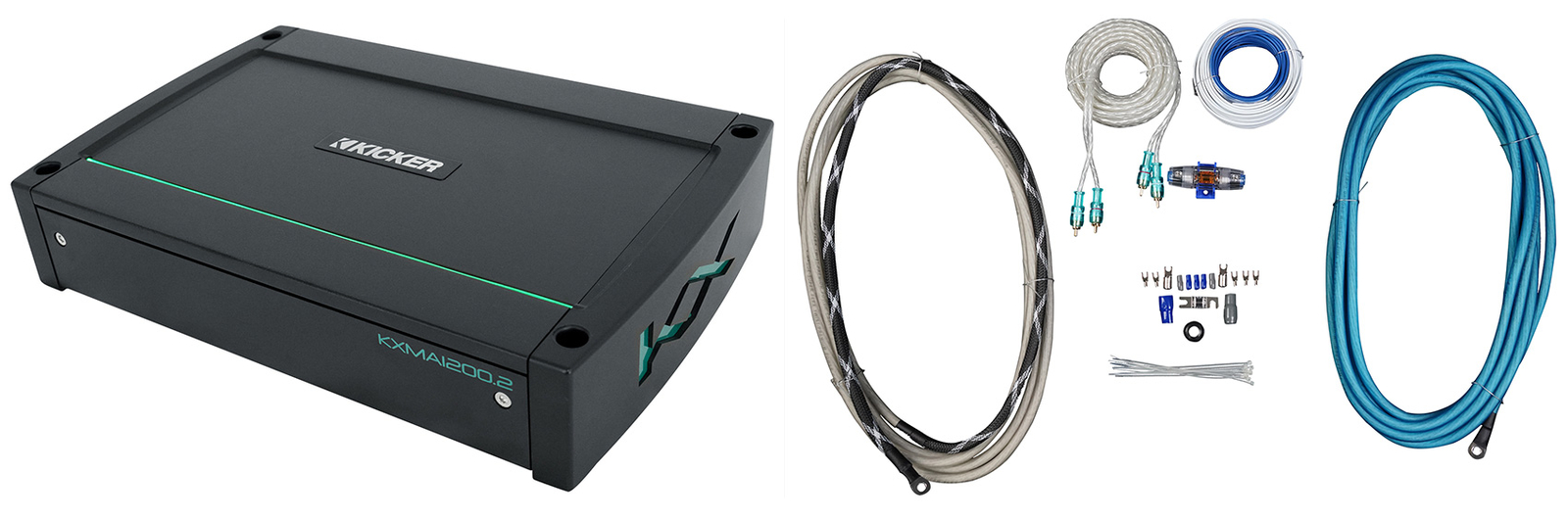 KICKER 48KXMA12002 1200-ваттный 2-канальный морской усилитель для лодок Комплект усилителей KXMA12002 95590₽