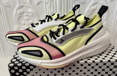Adidas by Stella McCartney Ultraboost Light Yellow Womens Shoes Sz 9.5 (HQ8664)