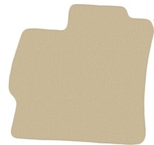 Velour Beige Fußmatten, FAHRER Teppich für Toyota Prius III ZVW30 2009-2015 14xR