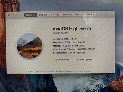 Apple iMac 21.5 Apple iMac 21.5