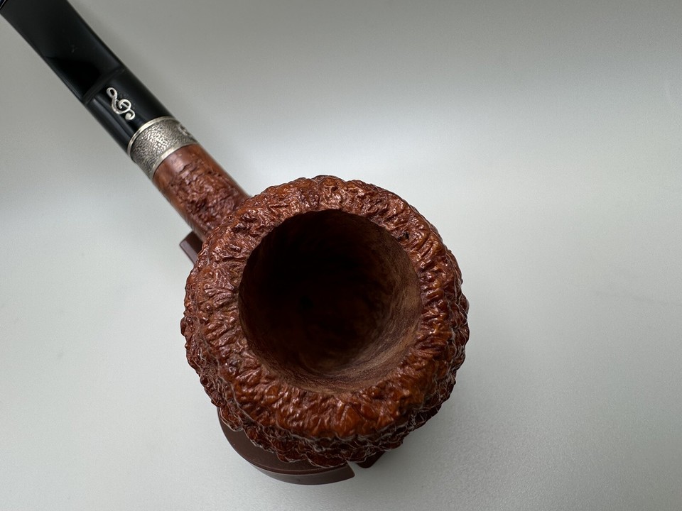 UNSMOKED DON CARLOS “PIPE CLUB OF LONDON” RUSTICATED ESTATE PIPE W