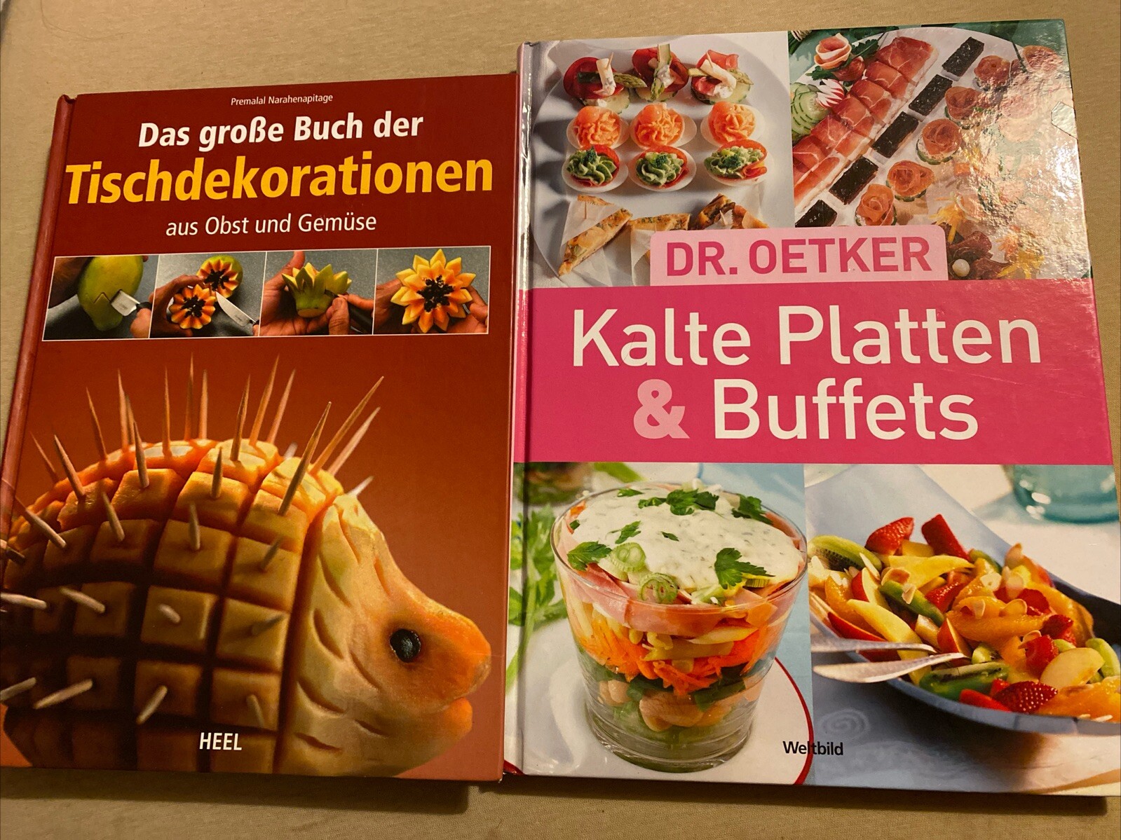 Das große Buch der Tischdekorationen aus Obst und Gemüse. Kalte Platten & Buffet