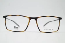 Glasses MASCA Ultem Superlight MA2901 Brown Bronze Square Eyeglass Frame New