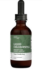 Liquid Chlorophyll Drops For Immune Support - Peppermint Flavor - 2 Fl Oz